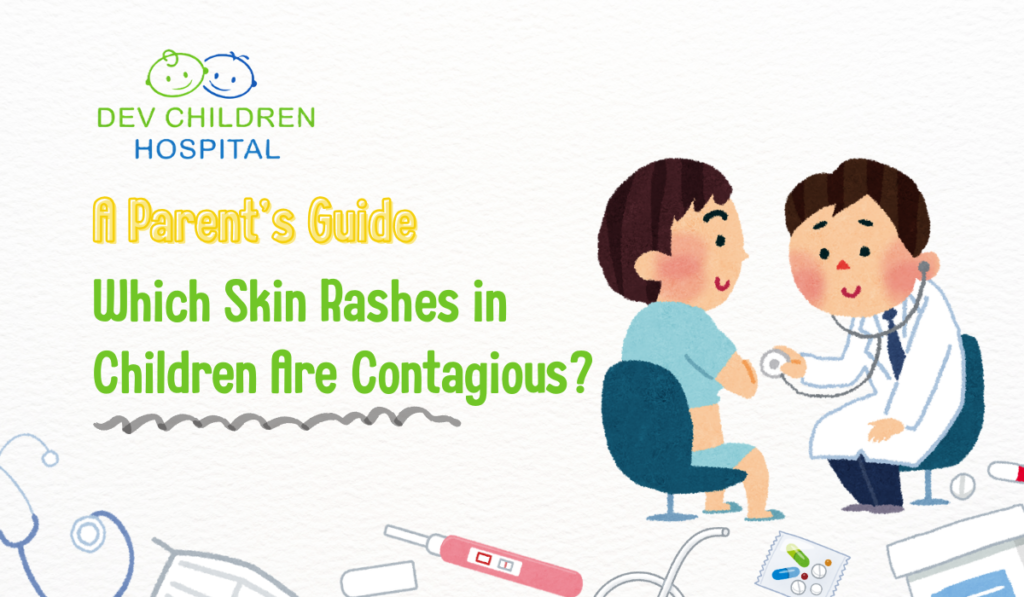 Common contagious rashes in children including chickenpox, impetigo, and hand foot mouth disease