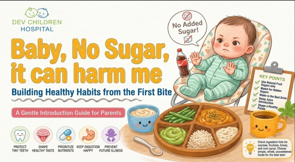 No sugar to babies