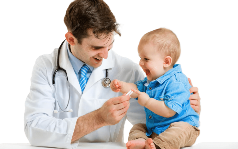 caring-pediatrician-interacts-playfully-with-joyful-baby-checkup-clinic_1033130-46072